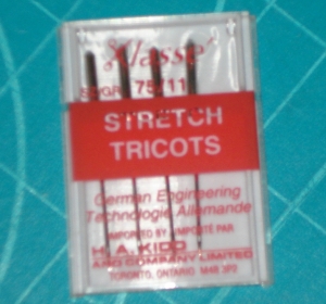 or Stretch Tricots 75 sewing machine needles